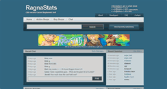 Desktop Screenshot of community.ragnastats.com